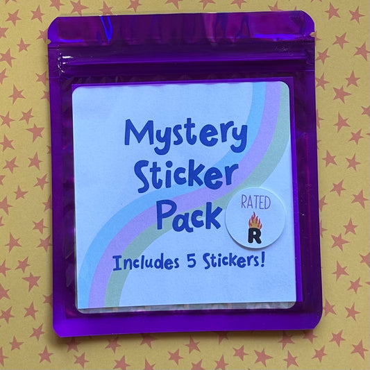 Mystery Sticker Pack - Rated R