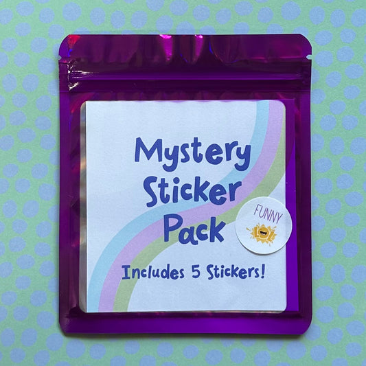 Mystery Sticker Pack - Funny