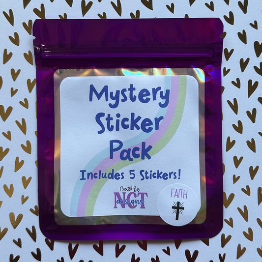 Mystery Sticker Pack - Faith