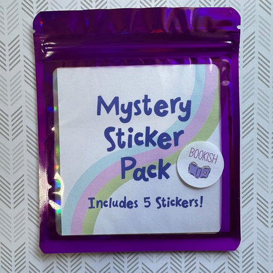 Mystery Sticker Pack - Bookish