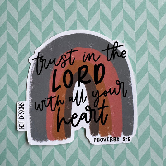 Trust in the Lord Sticker