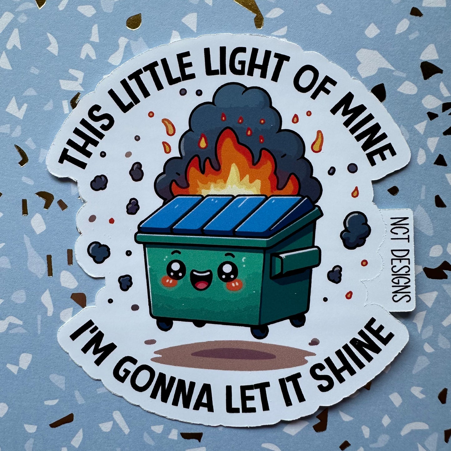 Let it Shine Sticker