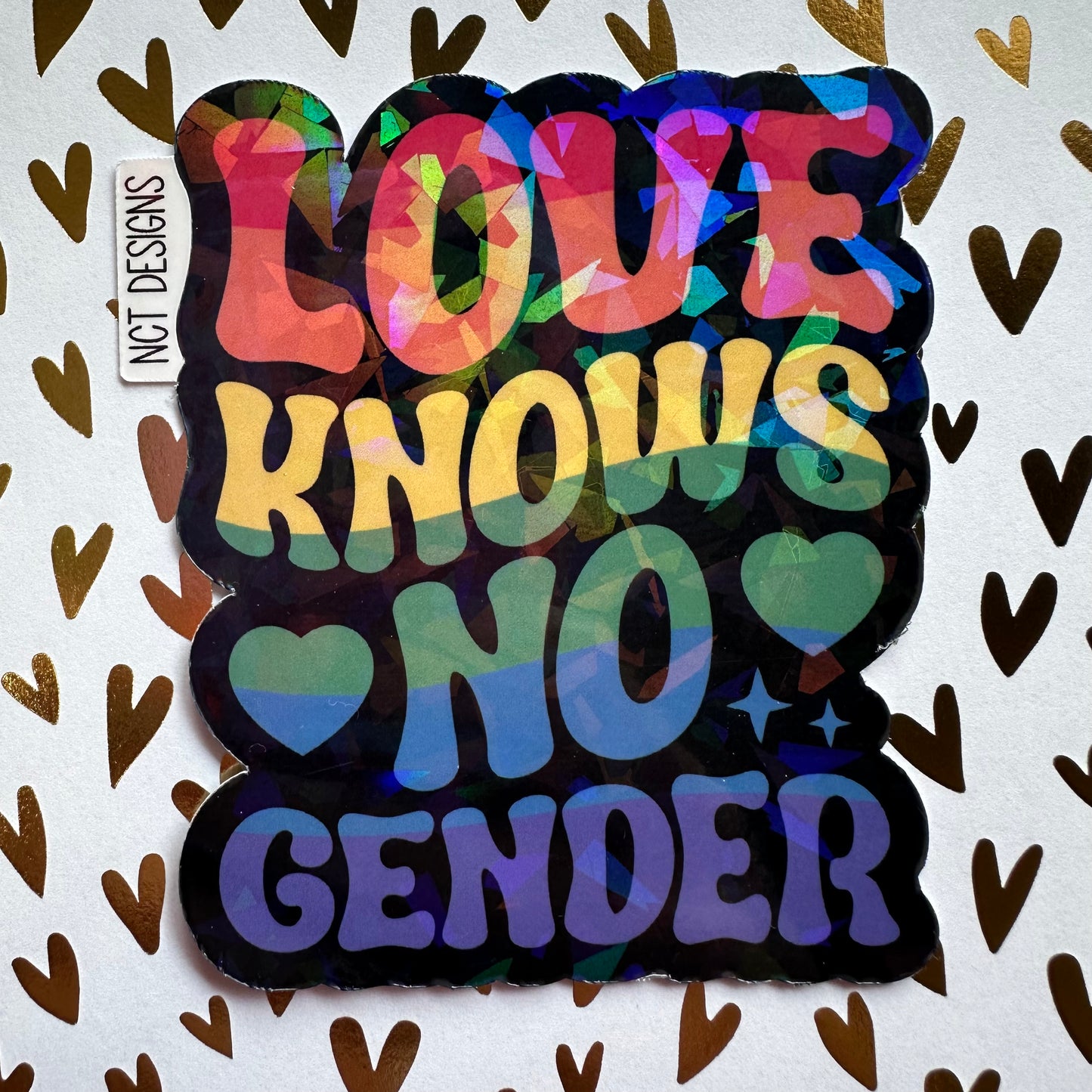 Love Knows No Gender Sticker