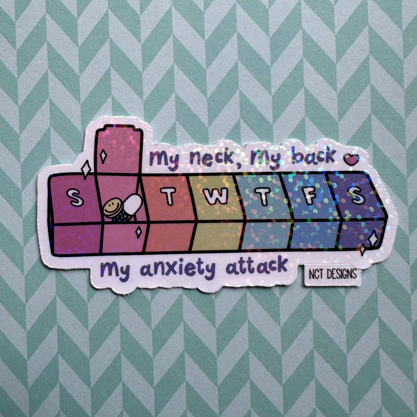 My Anxiety Attack Sticker