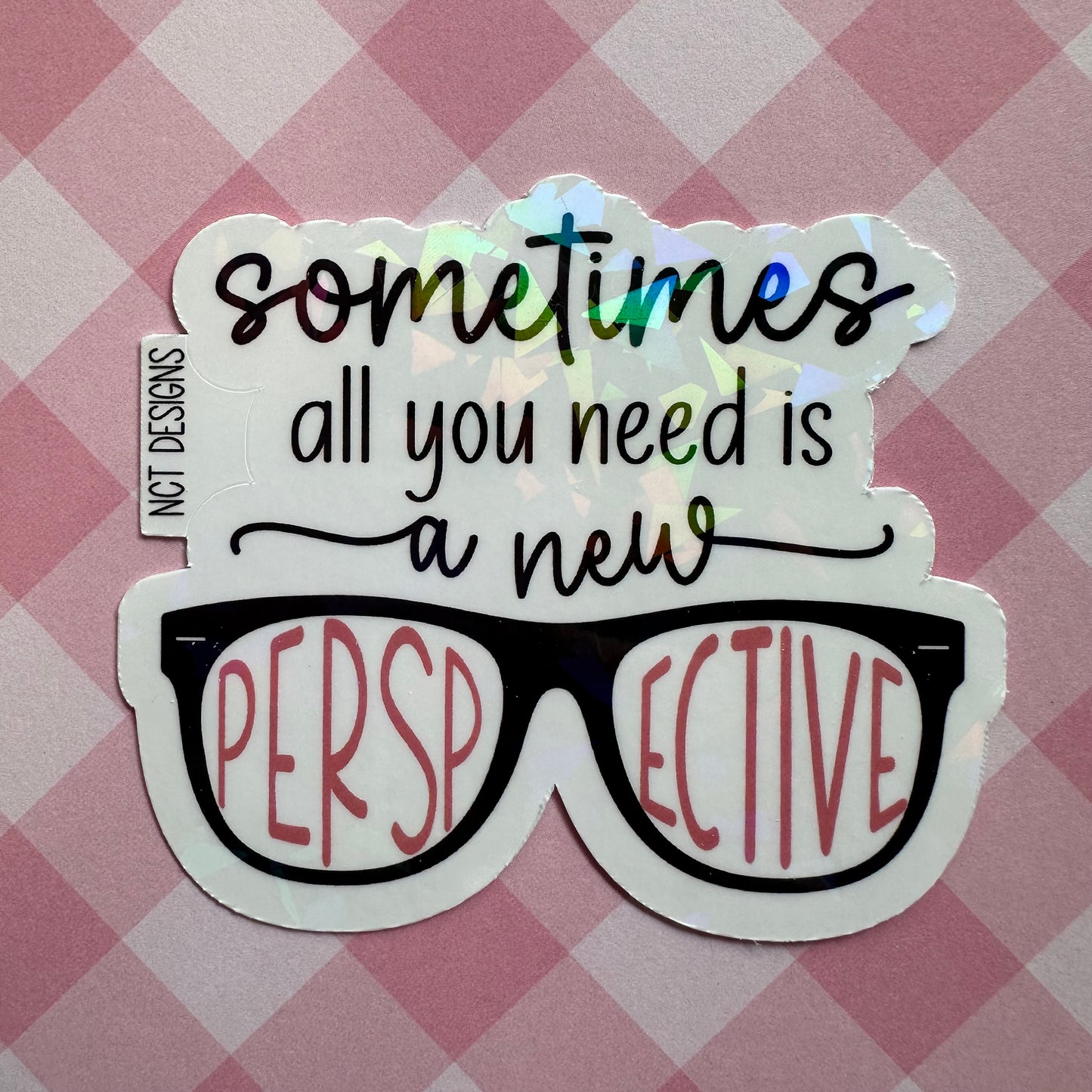 A New Perspective Sticker