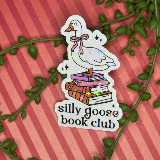 Silly Goose Book Club Sticker