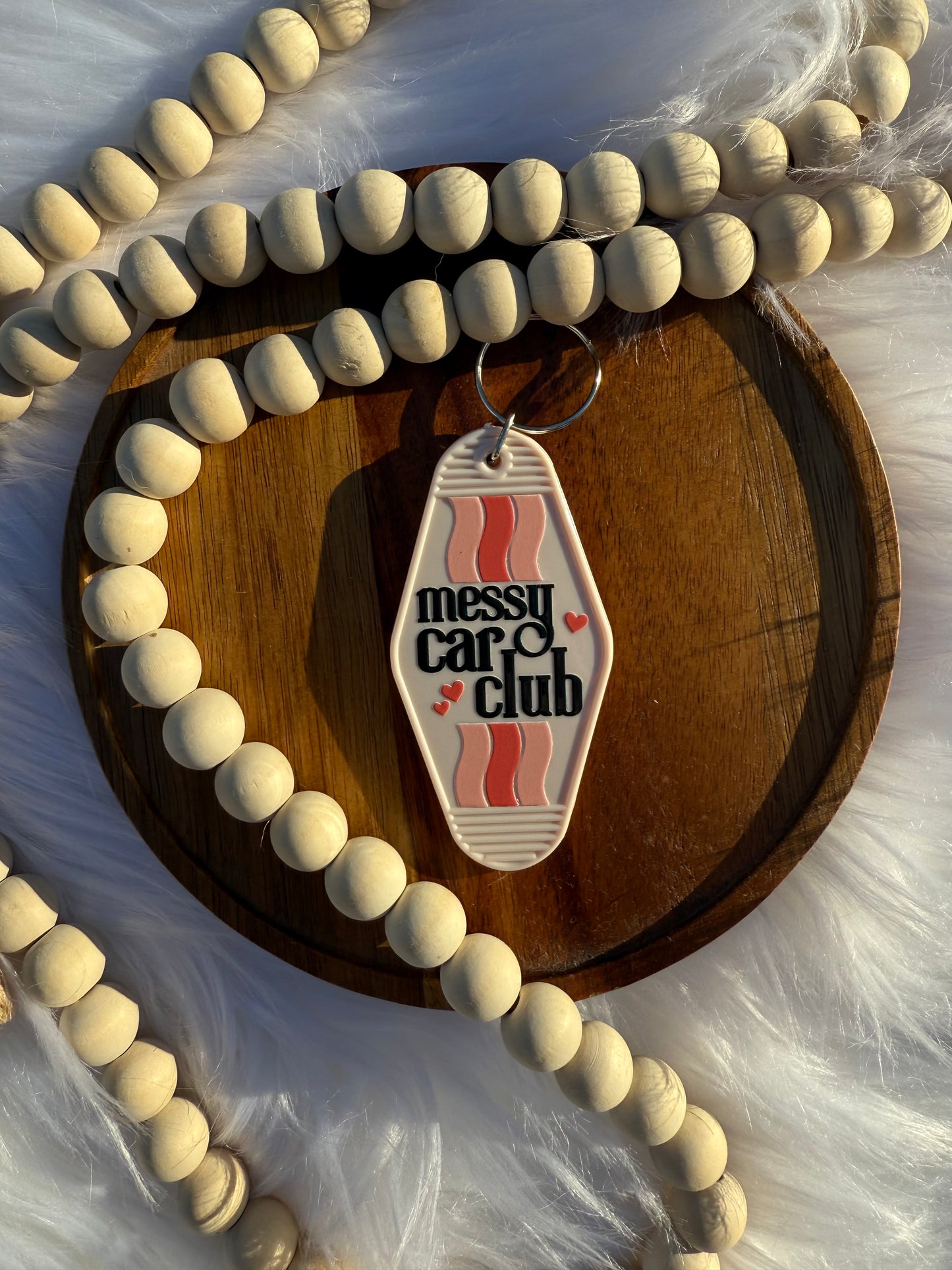 Messy Car Club - Motel Keychain