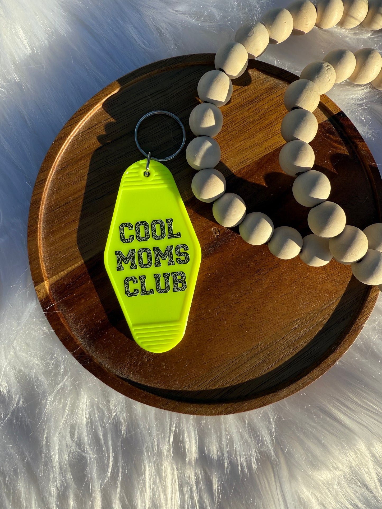 Cool Mom's Club - Motel Keychain