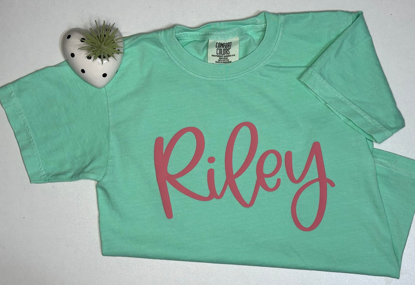 Personalized 3D Puff Vinyl Name T-shirt