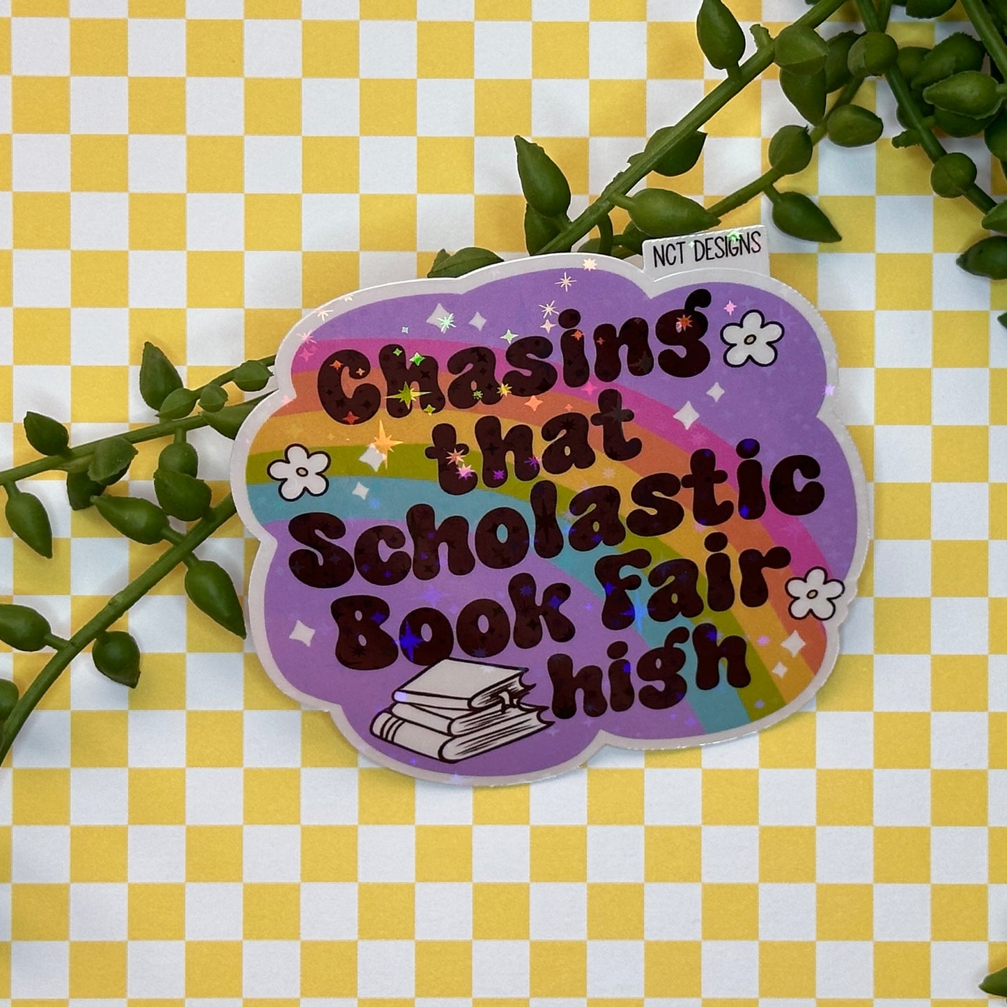 Scholastic Book Fair High Sticker