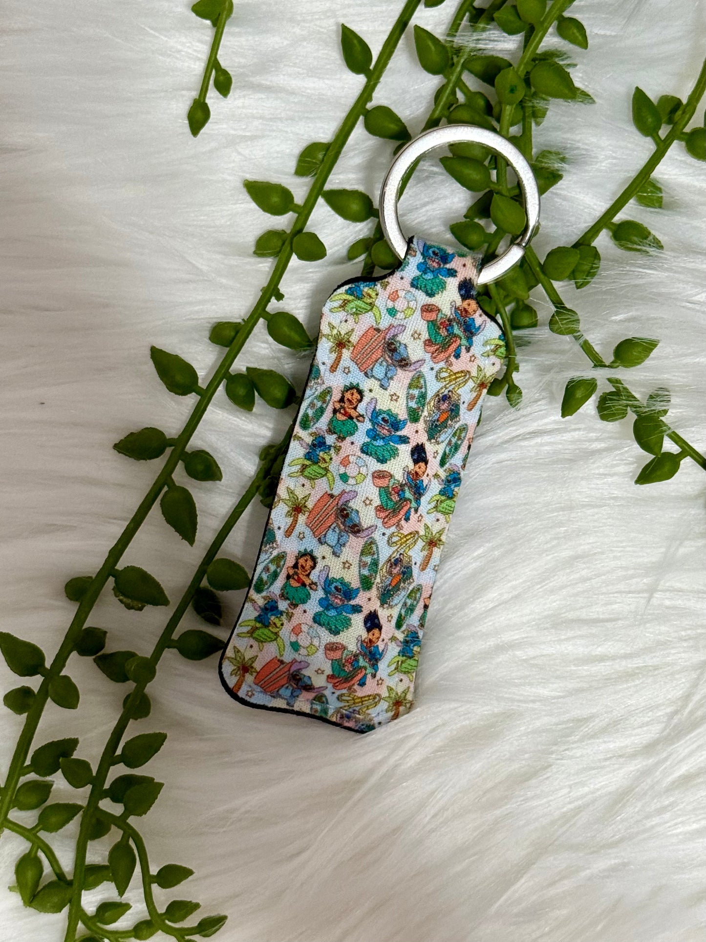 Stitch Lip Balm Keychain