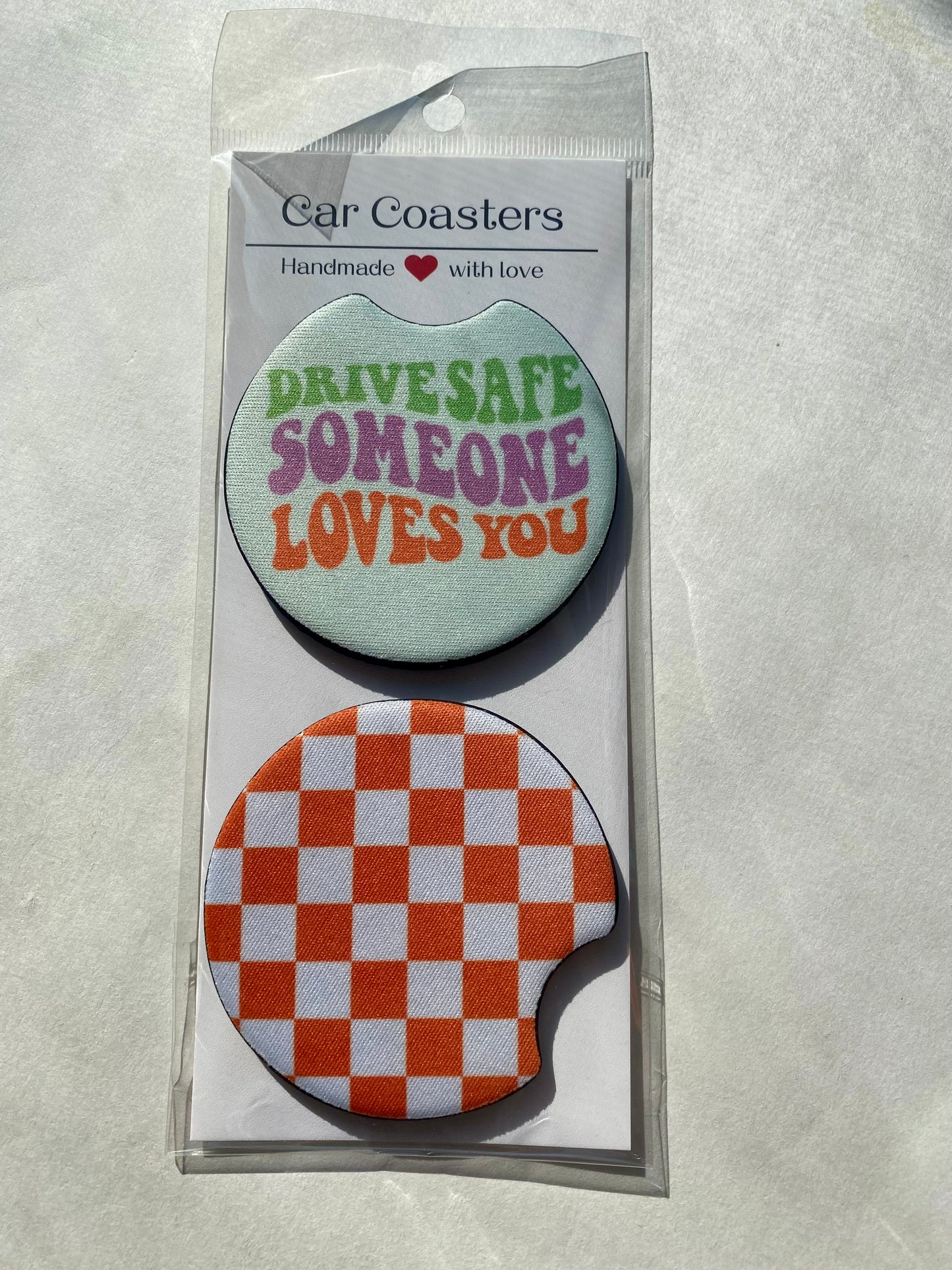 Drive Safe - Car Coasters