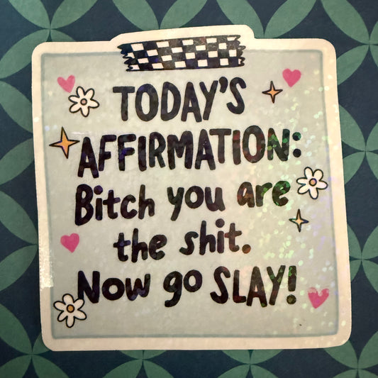 You are the Shit Sticker