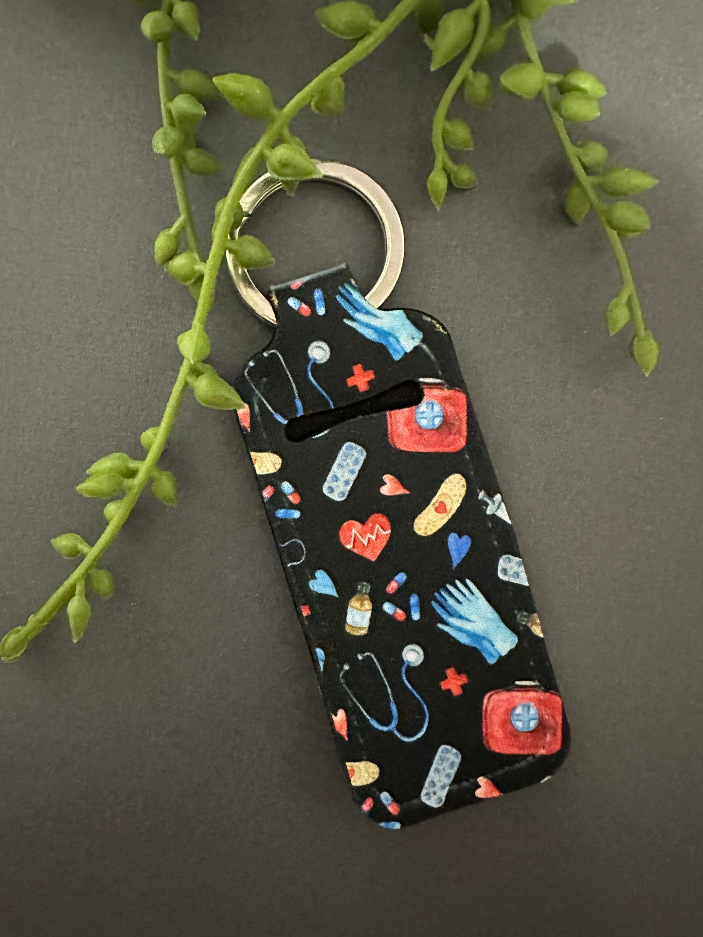 Nurse Love Lip Balm Keychain