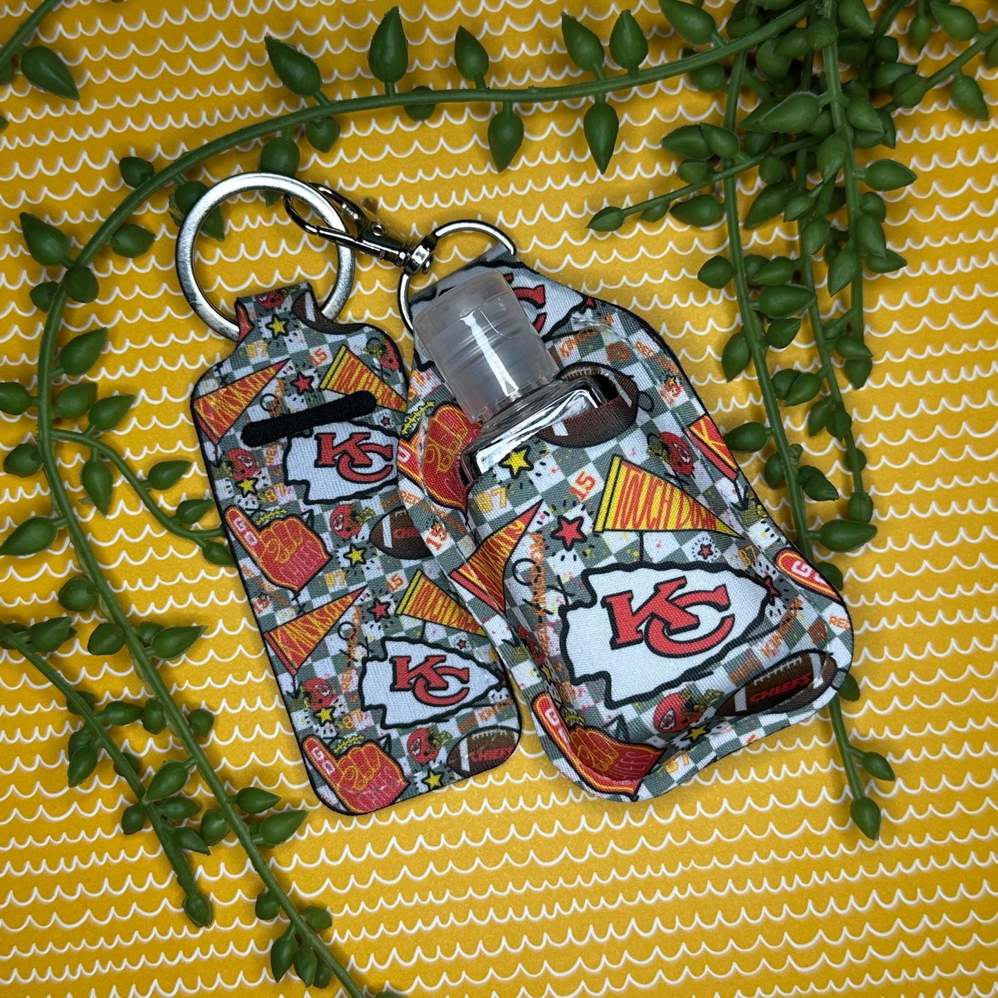 Go Chiefs Keychain Set