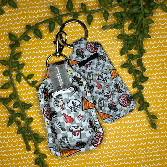 Doodle Chiefs Keychain Set