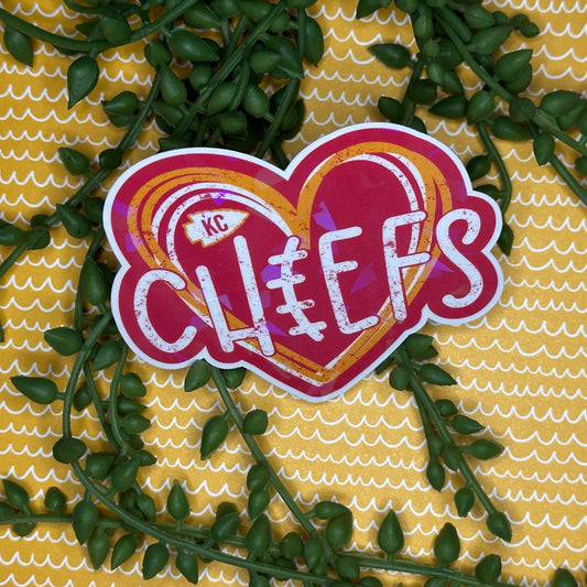 Chiefs Love Sticker