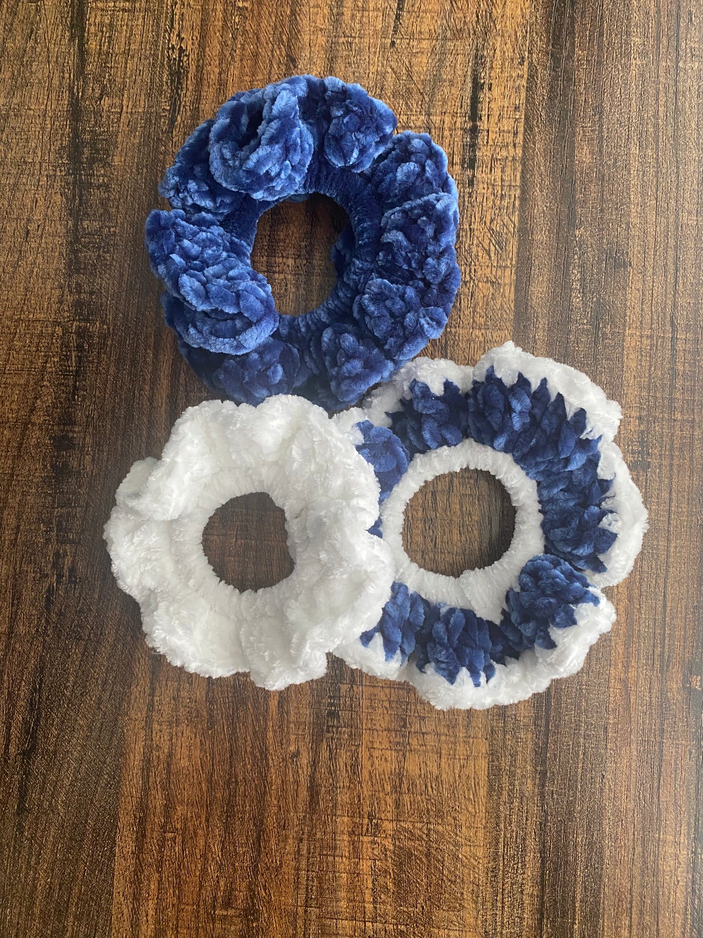 Bluejays Spirit Scrunchies
