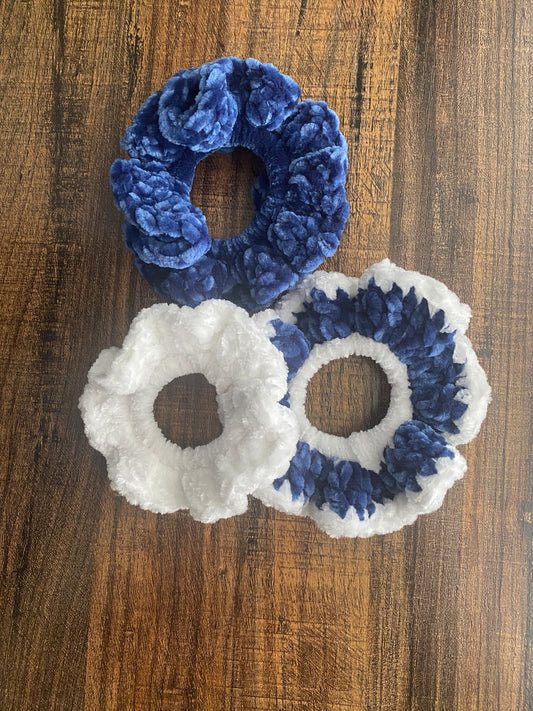 Bluejays Spirit Scrunchies
