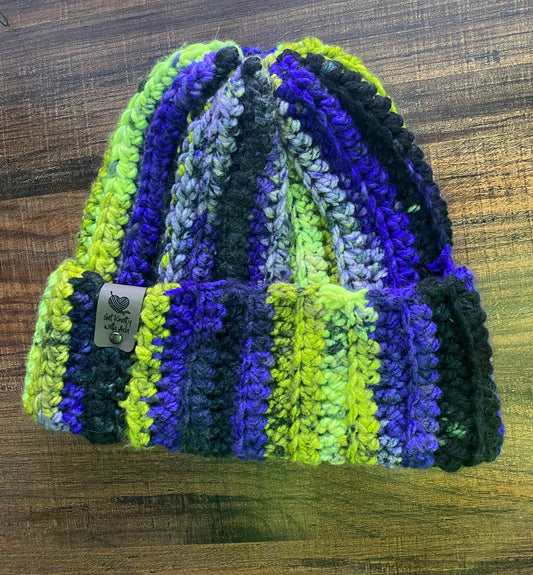 Hand Crocheted Stocking Caps