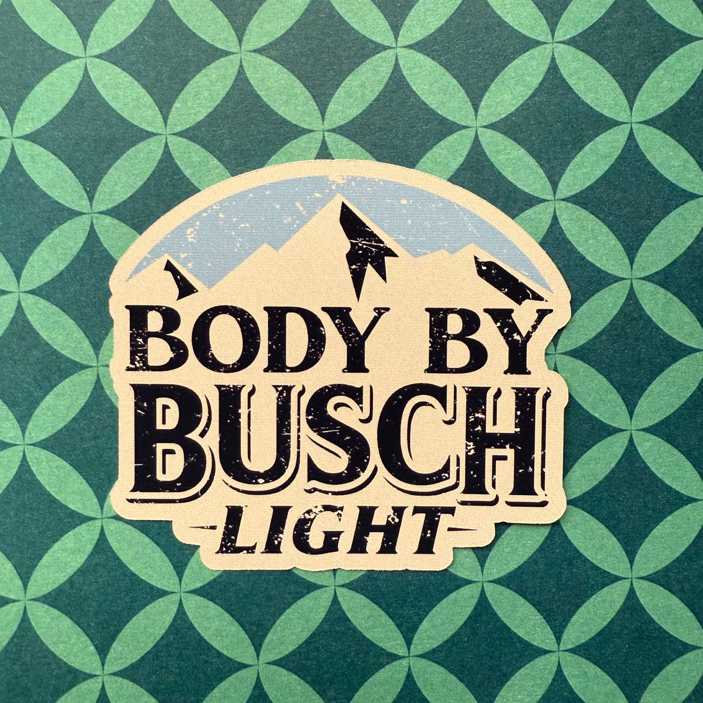 Body By Busch Light Sticker – NCT Designs