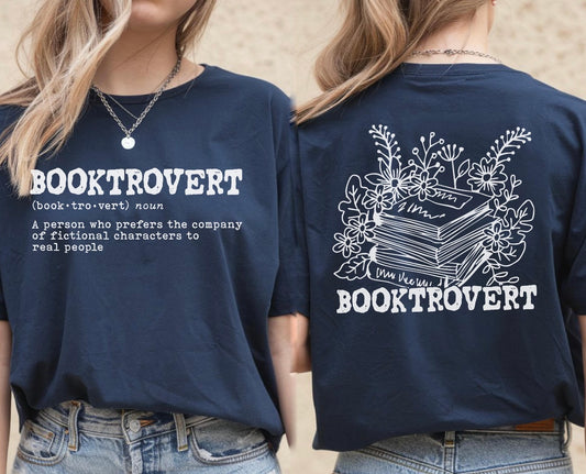 Booktrovert - Noun T-shirt