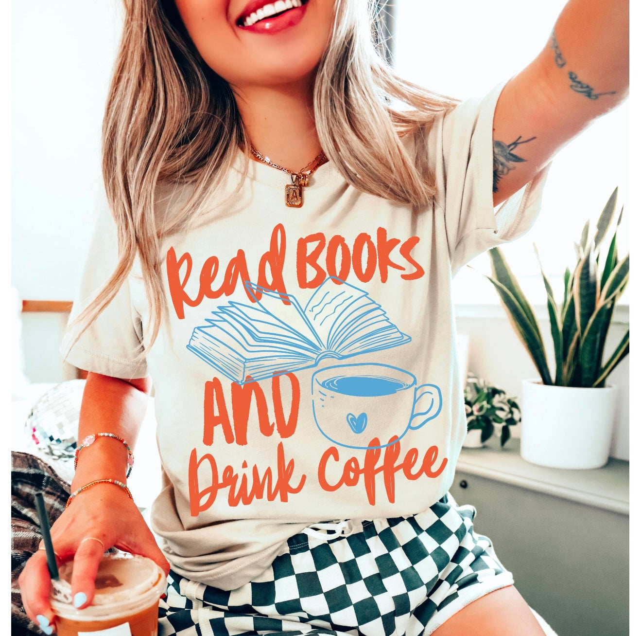 Read Books and Drink Coffee T-shirt