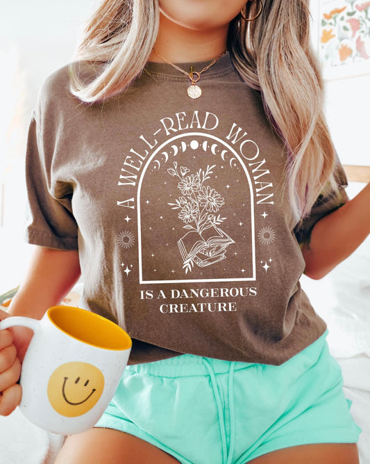 Well Read Woman T-shirt