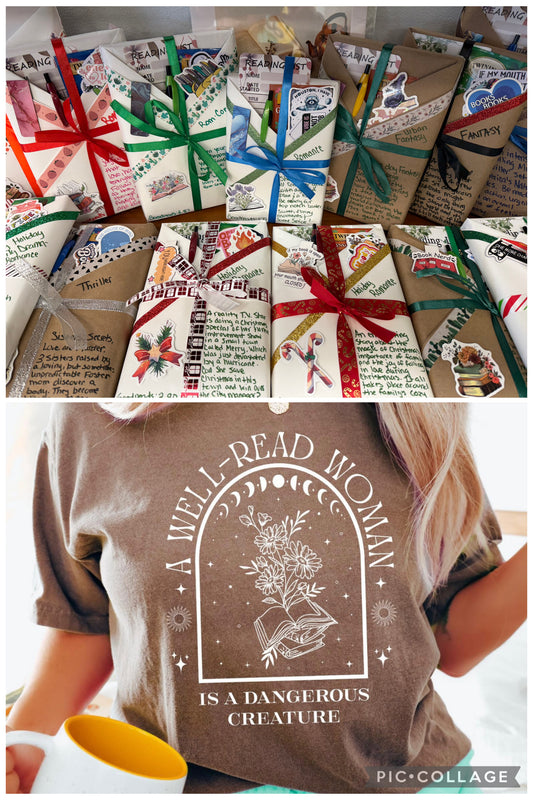 Blind Date with a Book - Well Read Woman Shirt Package