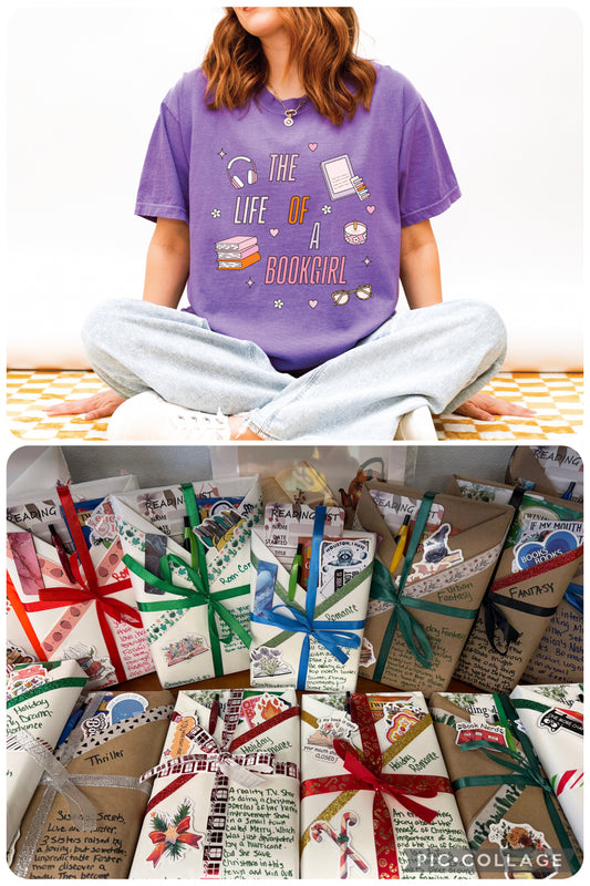 Blind Date with a Book -Life of a Book Girl Shirt Package