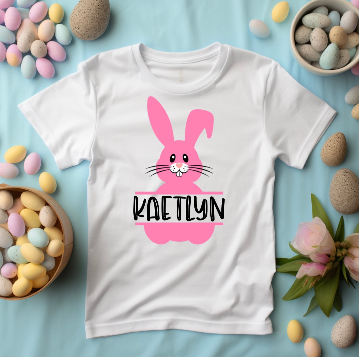 Easter Bunny Youth T-shirt - Personalized