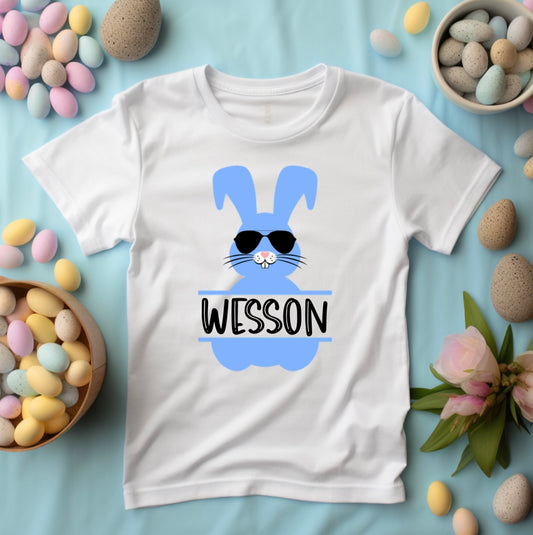 Easter Bunny Youth T-shirt - Personalized