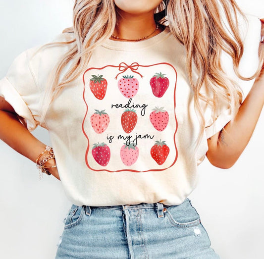 Reading is my Jam T-shirt