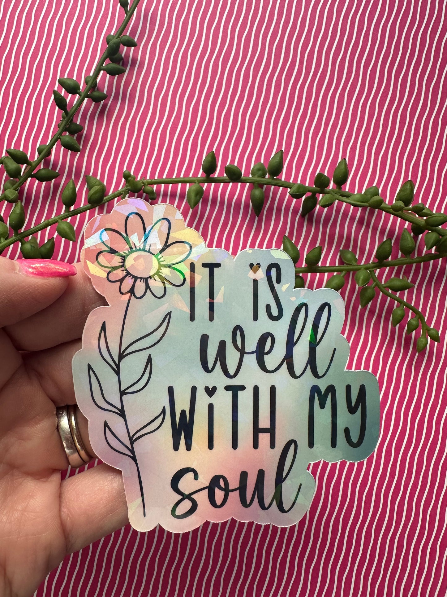 Well With My Soul Sticker