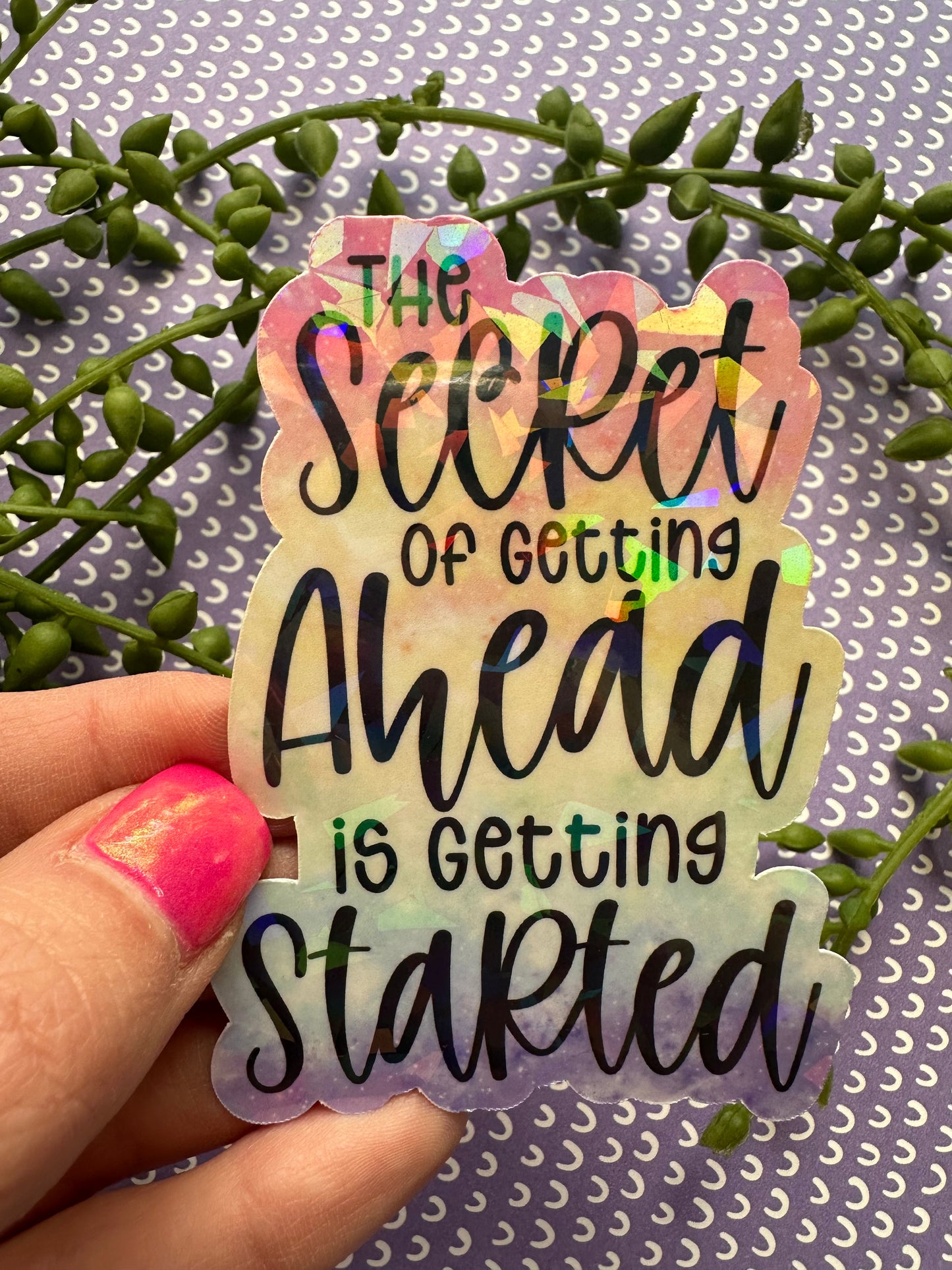 Getting Started Sticker