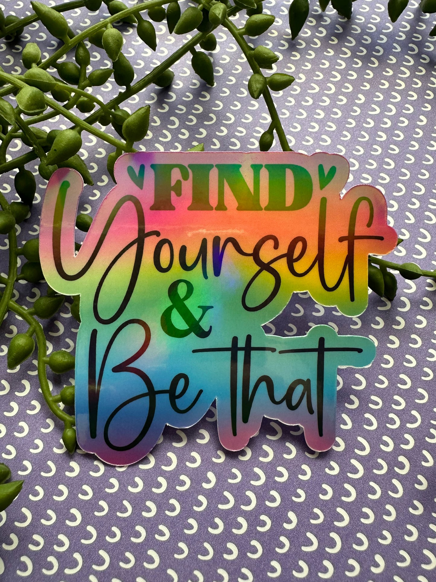 Find Yourself Sticker