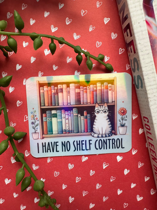 No Shelf Control Sticker