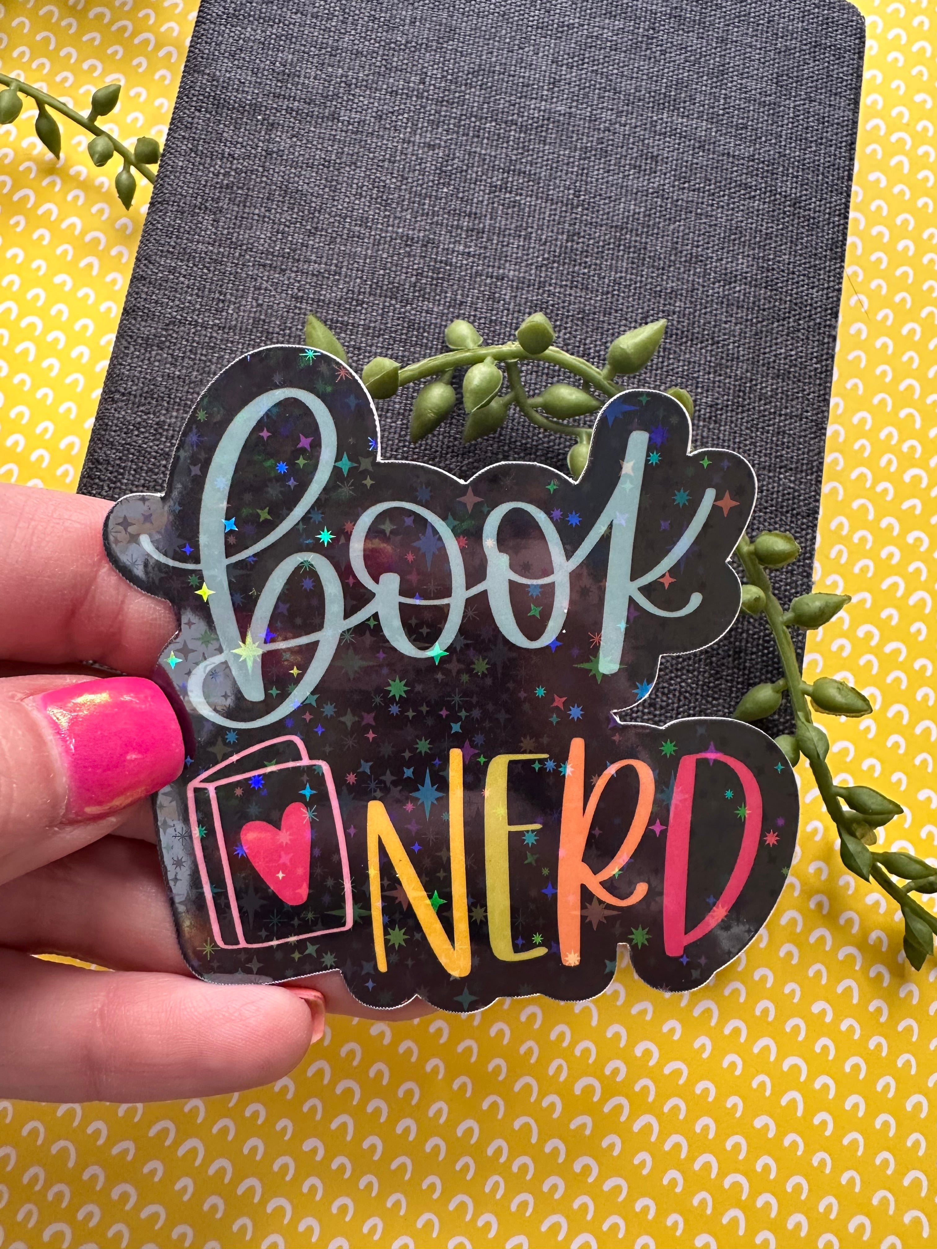 Book Nerd Sticker – NCT Designs