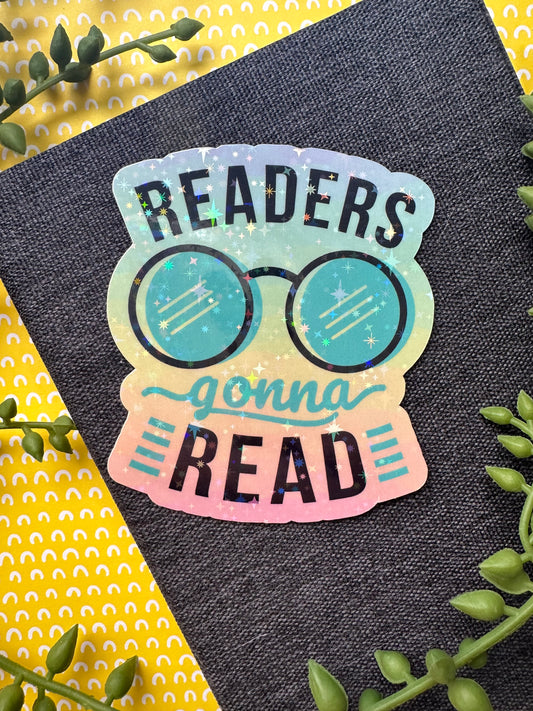 Readers Gonna Read Sticker