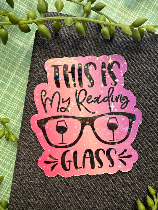 Reading Glasses Sticker