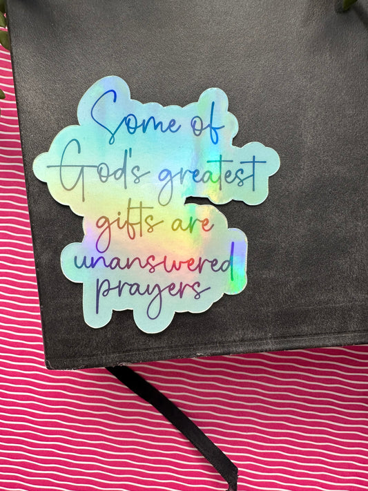 God's Greatest Gifts Sticker