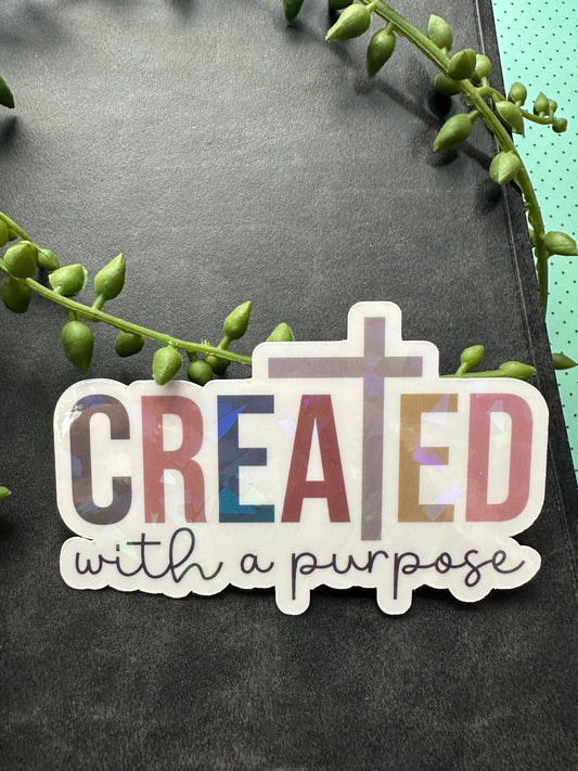 Created with Purpose Sticker