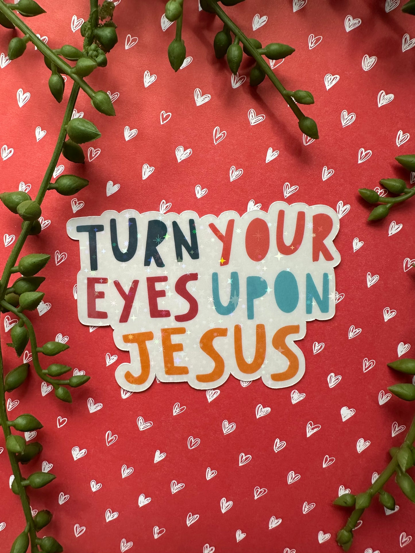 Turn Your Eyes Sticker