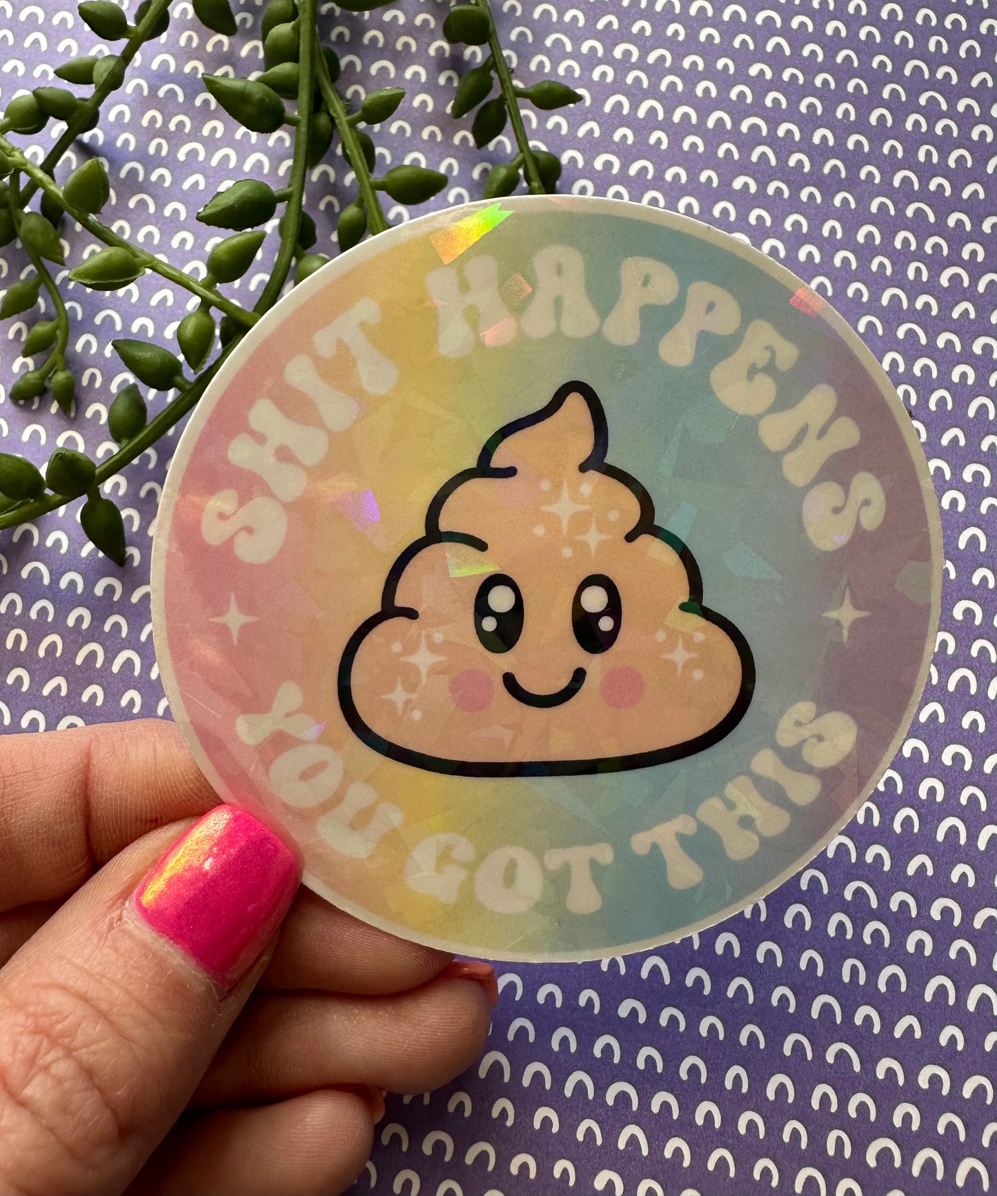 Shit Happens Sticker