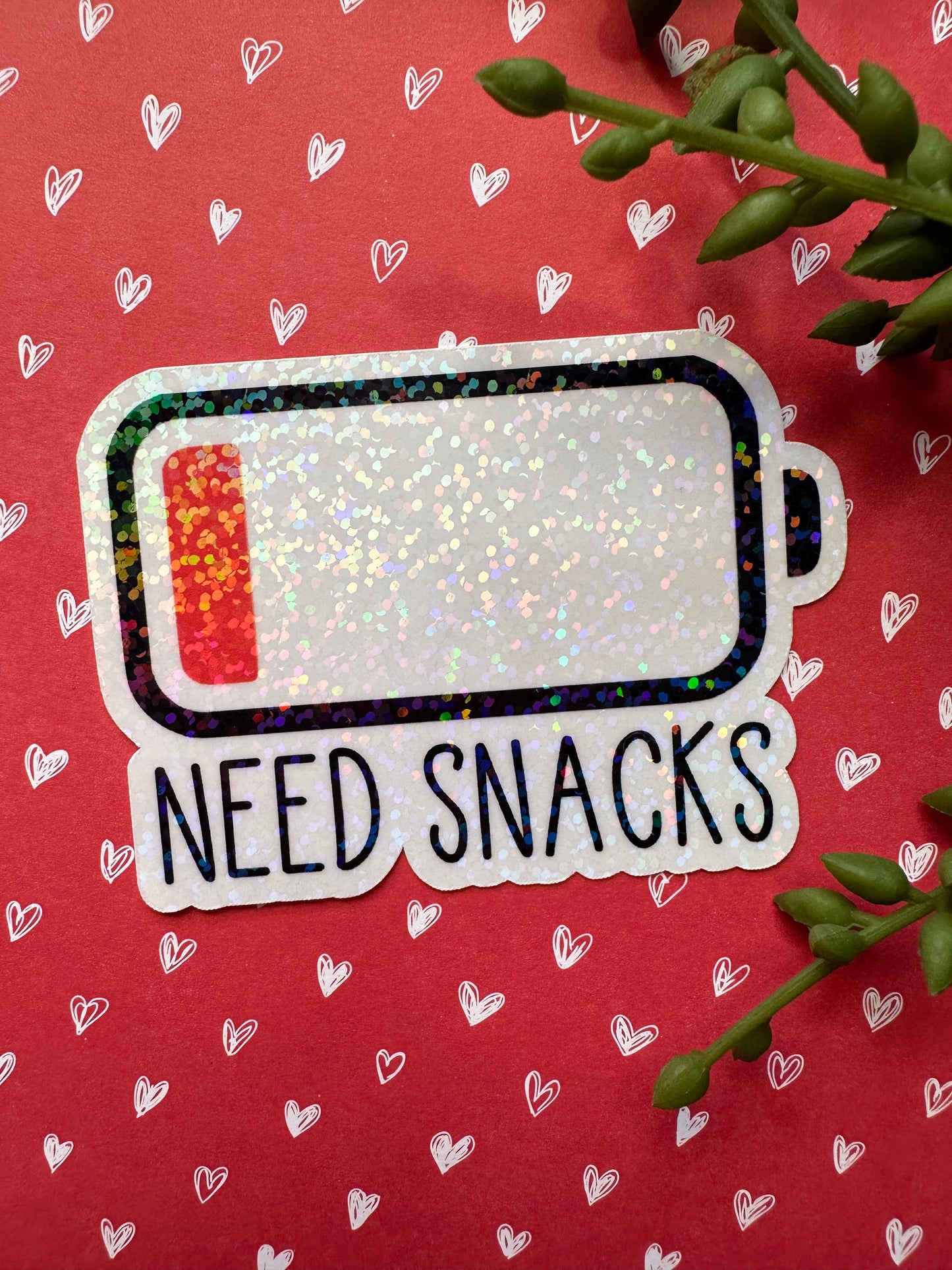 Need Snacks Sticker