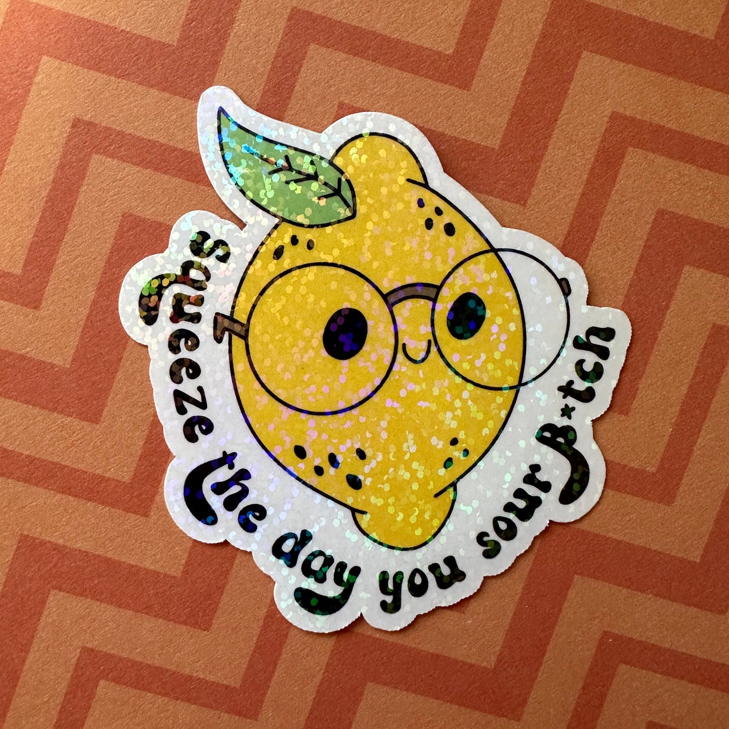 Squeeze the Day Sticker