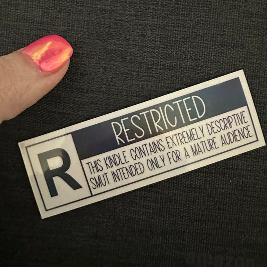 Restricted! Sticker