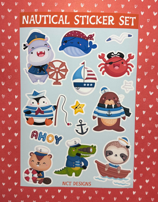 Nautical Sticker Set