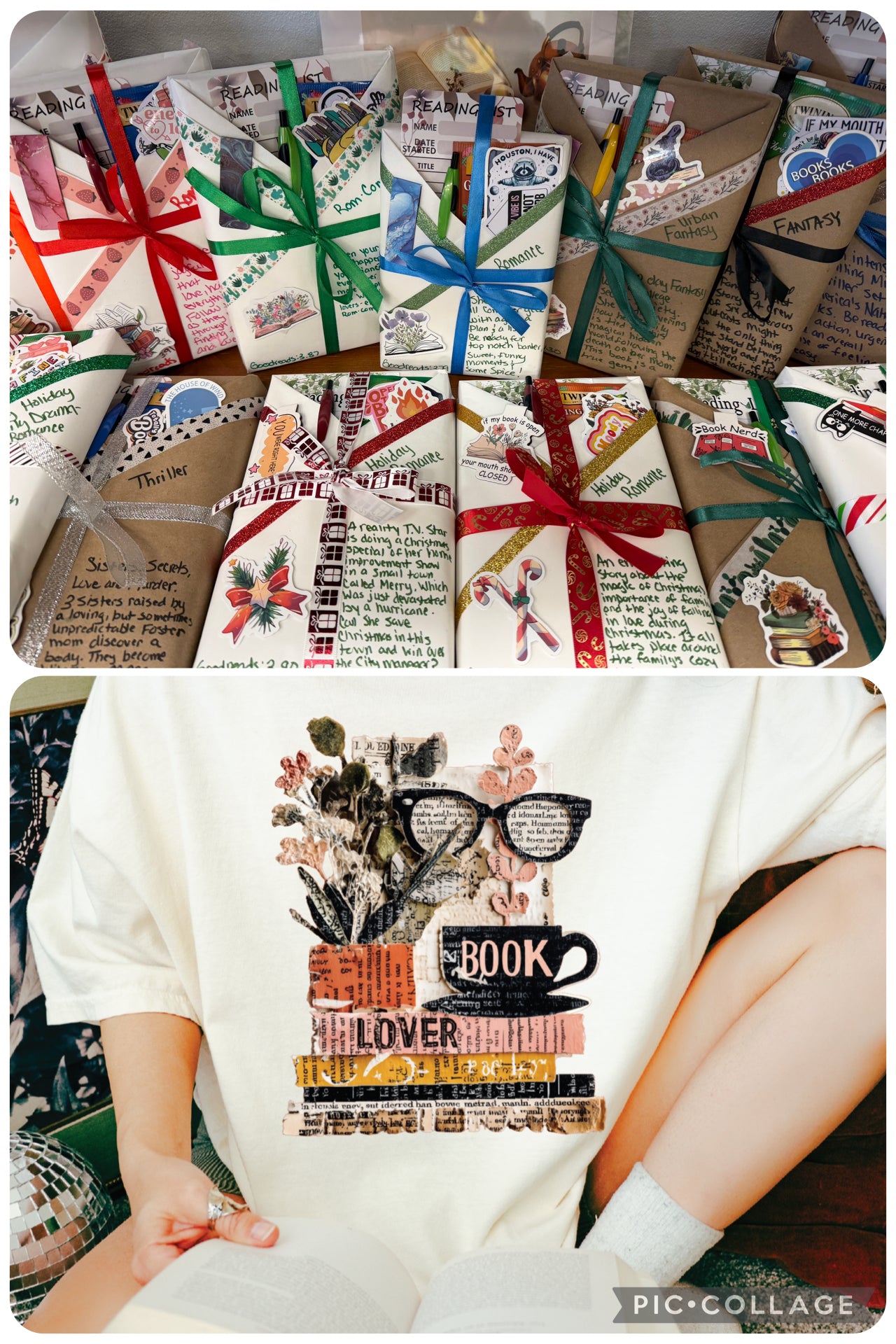 Blind Date with a Book -  Vintage Book Lover Shirt Package