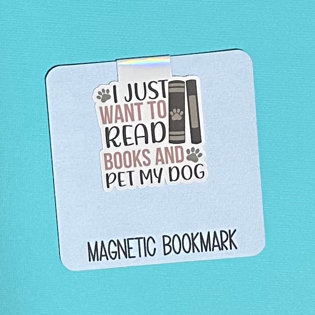 Read and pet my dog